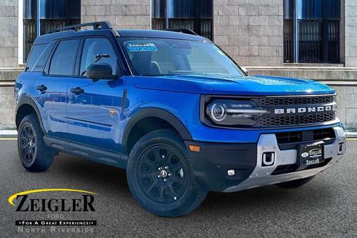 Blue Metallic 2025 Ford Bronco Sport Badlands