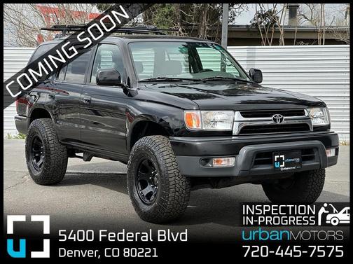 Black 2001 Toyota 4Runner SR5