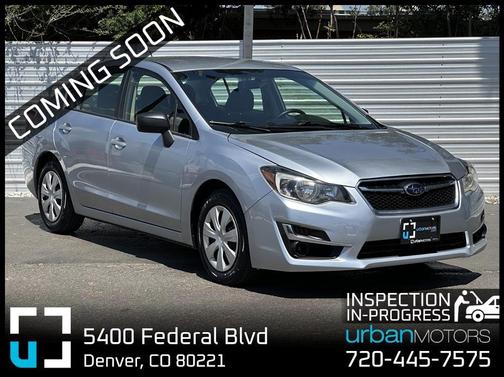 Ice Silver Metallic 2016 Subaru Impreza 2.0i