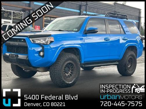 Voodoo Blue 2019 Toyota 4Runner TRD Pro