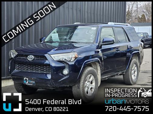 2017 Toyota 4Runner SR5 Sport Utility 4D