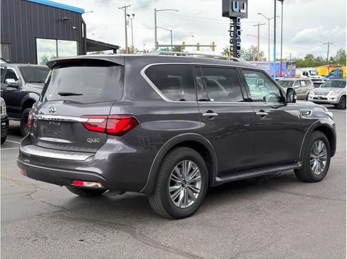 Anthracite Gray 2024 INFINITI QX80 Luxe