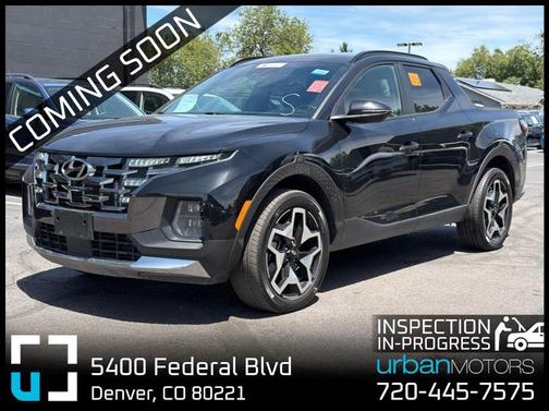Phantom Black 2023 Hyundai SANTA CRUZ Limited
