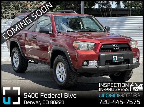 Salsa Red Pearl 2011 Toyota 4Runner Trail