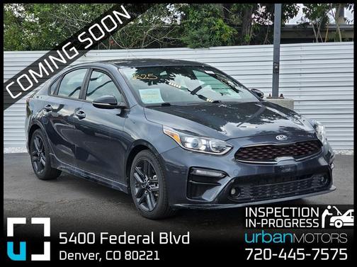 Gravity Grey 2020 Kia Forte GT-Line