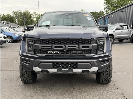 Antimatter Blue Metallic 2022 Ford F-150 Raptor