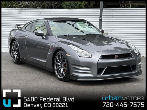 Gun Metallic 2015 Nissan GT-R Premium
