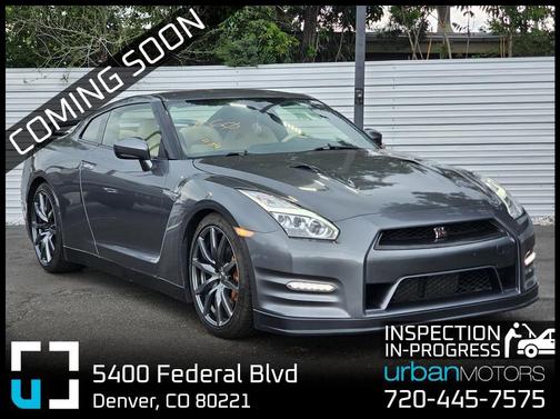 Gun Metallic 2015 Nissan GT-R Premium