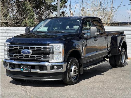 Antimatter Blue Metallic 2023 Ford F-350 XLT
