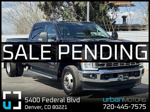 Antimatter Blue Metallic 2023 Ford F-350 XLT
