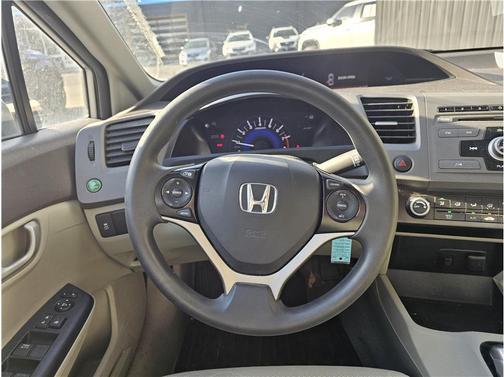 Silver 2012 Honda Civic LX