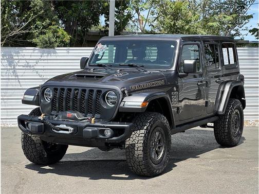 Granite Crystal Metallic Clearcoat 2021 Jeep Wrangler Unlimited Rubicon 392