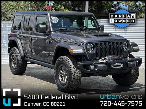 Granite Crystal Metallic Clearcoat 2021 Jeep Wrangler Unlimited Rubicon 392