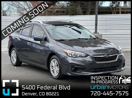 2018 Subaru Impreza 2.0i Premium