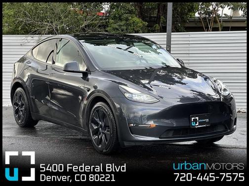 Stealth Grey 2025 Tesla Model Y Long Range Dual Motor All-Wheel Drive