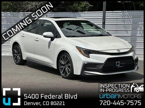 Blizzard Pearl 2020 Toyota Corolla XSE