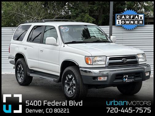 Natural White 2000 Toyota 4Runner SR5 4WD