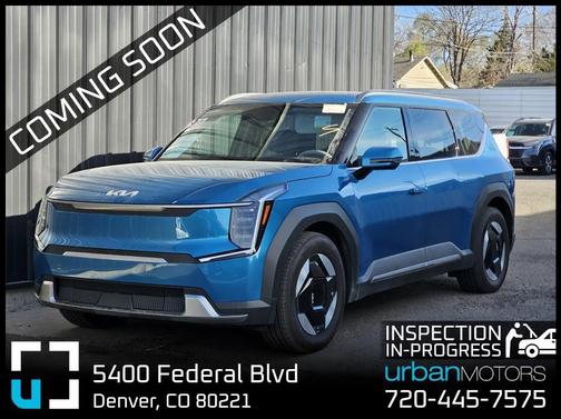 Ocean Blue 2024 Kia EV9 Wind