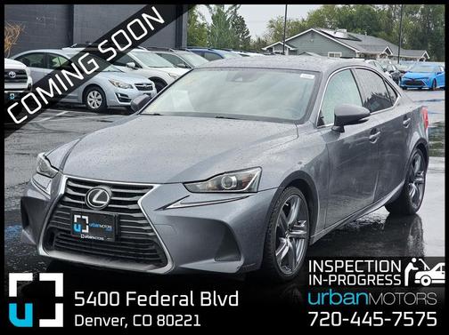 Nebula Gray Pearl 2017 Lexus IS 200t Base