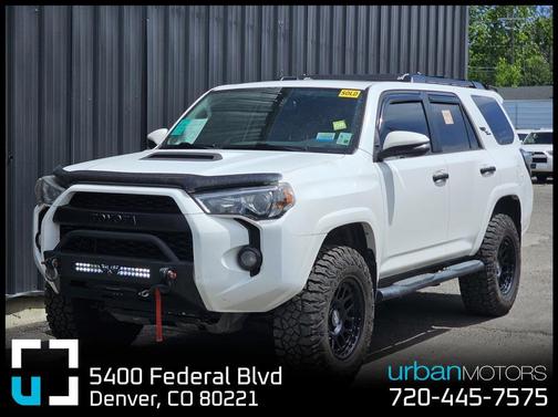 Super White 2019 Toyota 4Runner TRD Off Road Premium