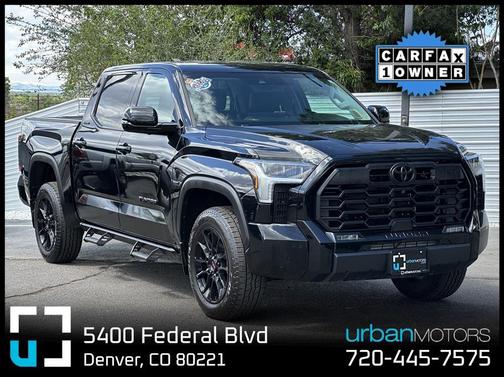 Midnight Black Metallic 2024 Toyota Tundra Limited