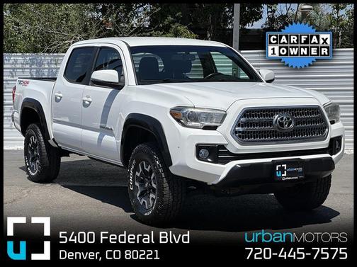 Super White 2016 Toyota Tacoma TRD Off Road