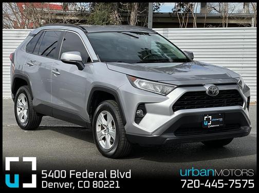 Silver Sky Metallic 2020 Toyota RAV4 XLE