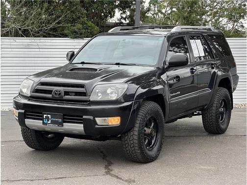 Black 2004 Toyota 4Runner Sport V8