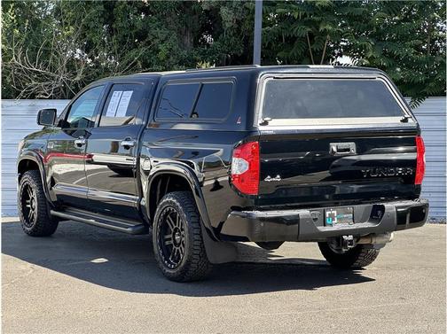 Midnight Black Metallic 2017 Toyota Tundra 1794 Edition