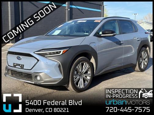 Gray 2024 Subaru Solterra Limited