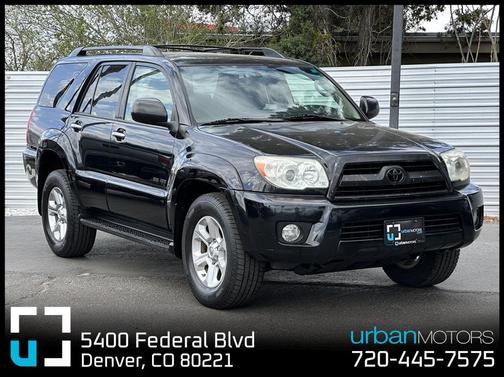 Black 2007 Toyota 4Runner SR5