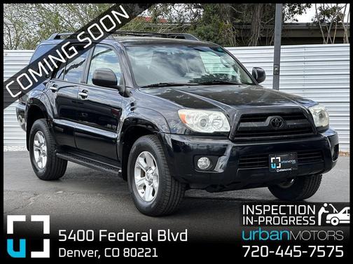 Black 2007 Toyota 4Runner SR5