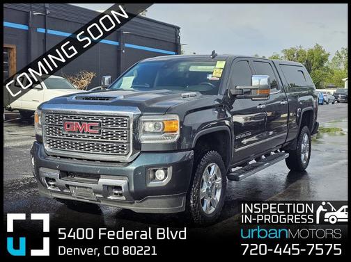 Gray 2018 GMC Sierra 2500 Denali
