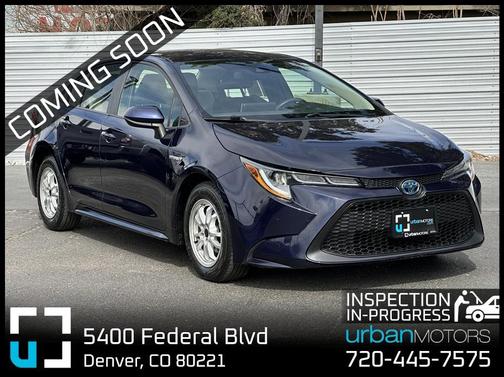 2020 Toyota Corolla Hybrid SE