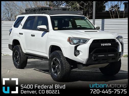 Super White 2018 Toyota 4Runner TRD Off Road Premium