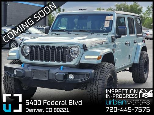 Earl Clearcoat 2024 Jeep Wrangler 4xe Sport S