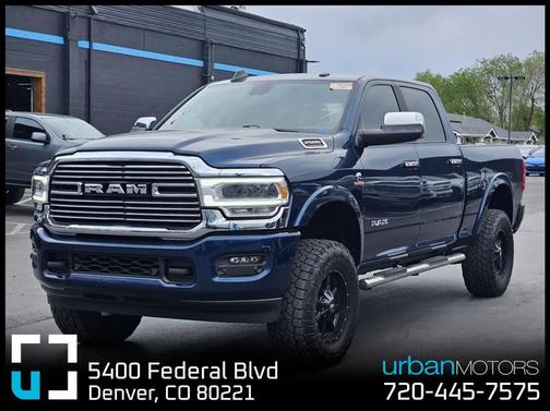Patriot Blue Pearlcoat 2022 RAM 2500 Laramie Crew Cab 4x4 6'4' Box