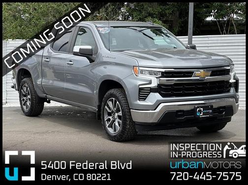 Gray 2023 Chevrolet Silverado 1500 LT