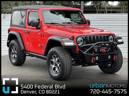 Firecracker Red Clearcoat 2021 Jeep Wrangler Rubicon