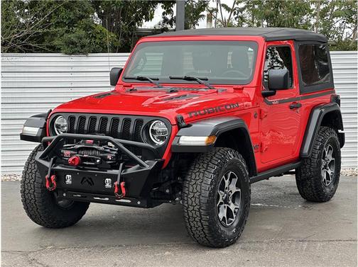 Firecracker Red Clearcoat 2021 Jeep Wrangler Rubicon