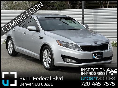 Silver 2013 Kia Optima EX