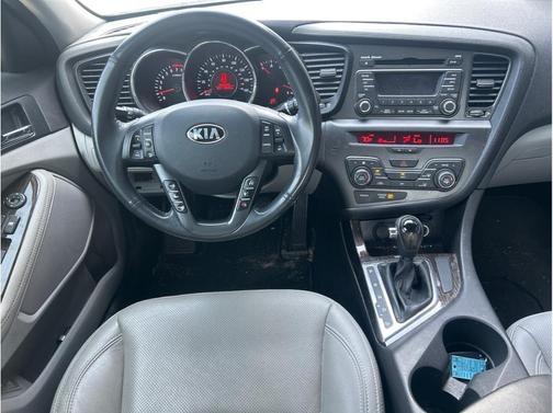 Silver 2013 Kia Optima EX