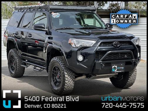 Midnight Black Metallic 2018 Toyota 4Runner TRD Off Road