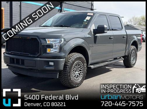 Shadow Black 2017 Ford F-150 XLT