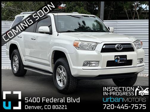 Blizzard Pearl 2012 Toyota 4Runner SR5