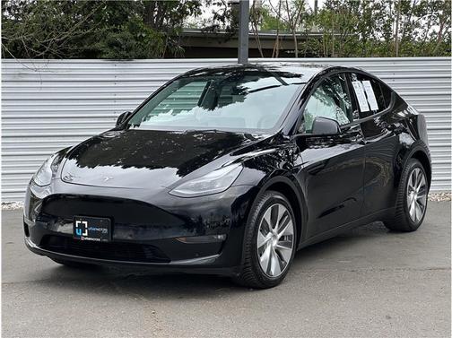 Solid Black 2023 Tesla Model Y Long Range Dual Motor All-Wheel Drive