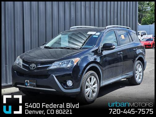 Black 2015 Toyota RAV4 Limited