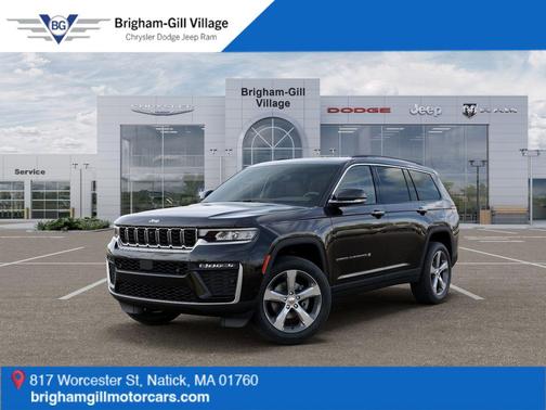 Diamond Black Crystal Pearlcoat 2026 Jeep Grand Cherokee L Limited