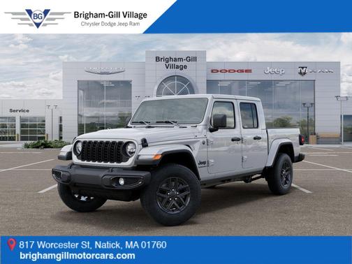 Bright White Clearcoat 2026 Jeep Gladiator Sport S