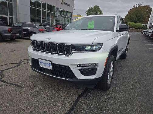 Bright White Clearcoat 2024 Jeep Grand Cherokee Limited